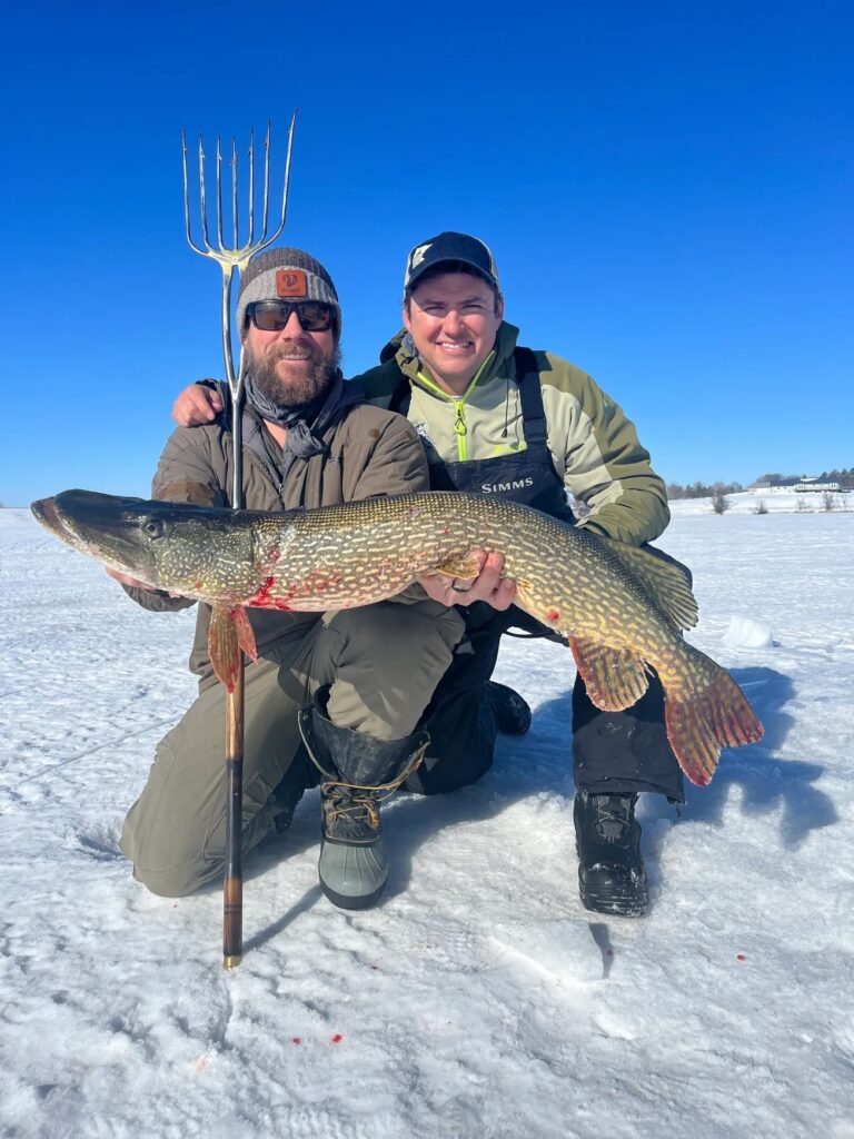 Ice Fishing and Pike Spearing if 3