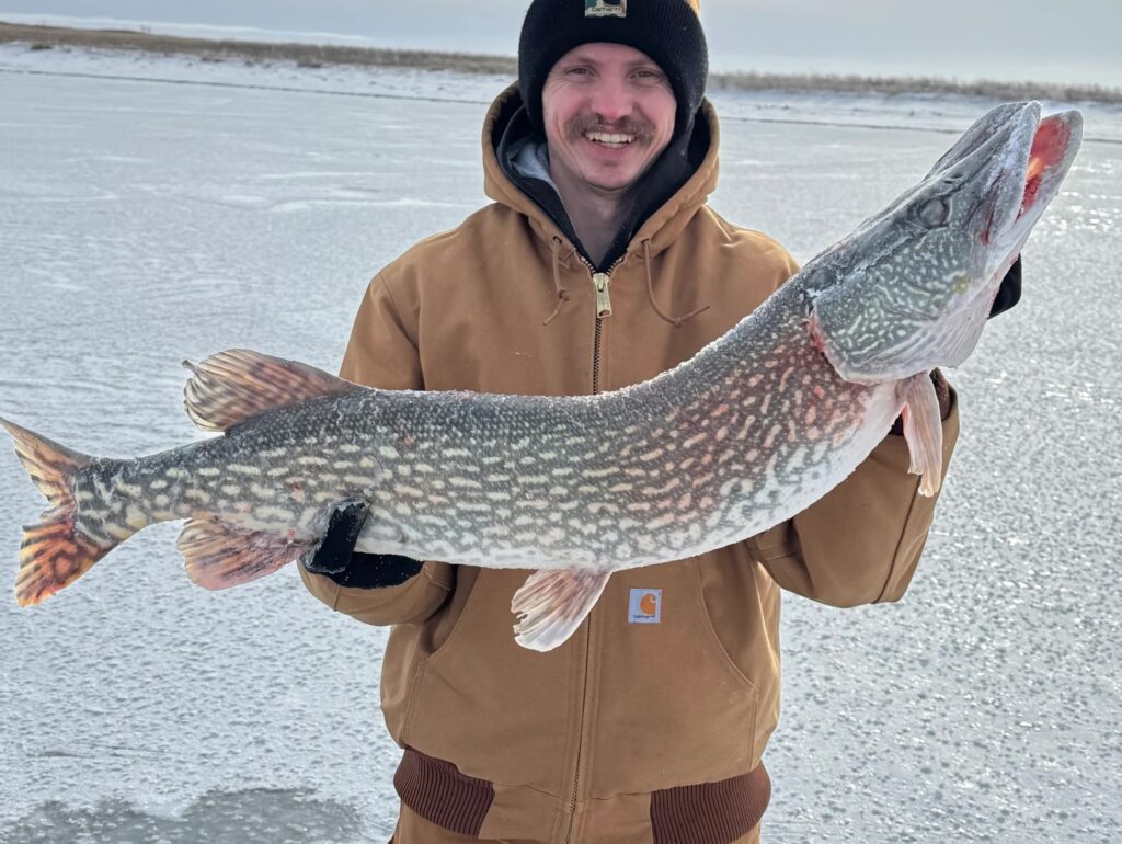 Ice Fishing and Pike Spearing if title